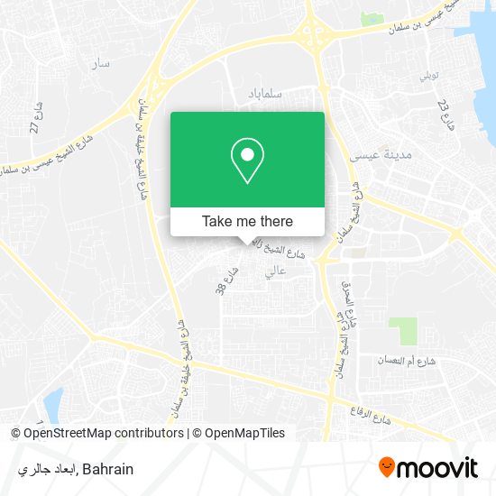 ابعاد جالري map
