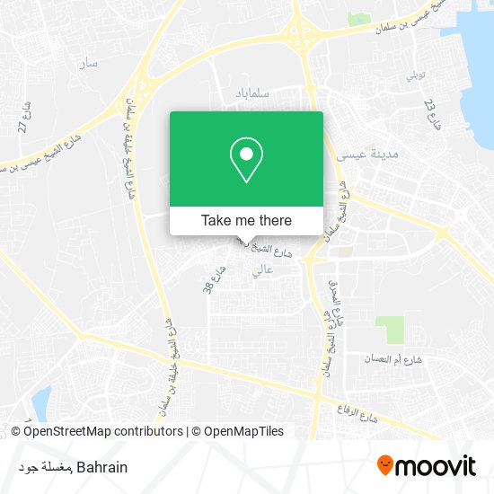 مغسلة جود map