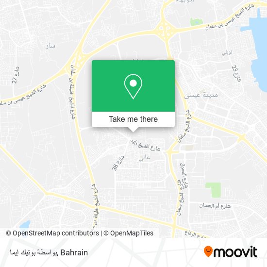 بواسطة بوتيك إيما map