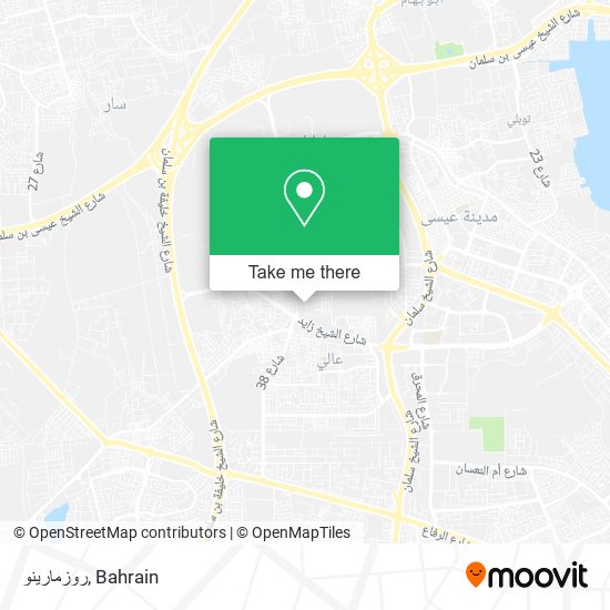 روزمارينو map