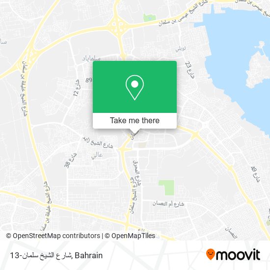 شارع الشيخ سلمان-13 map