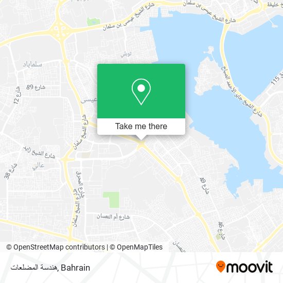 هندسة المضلعات map