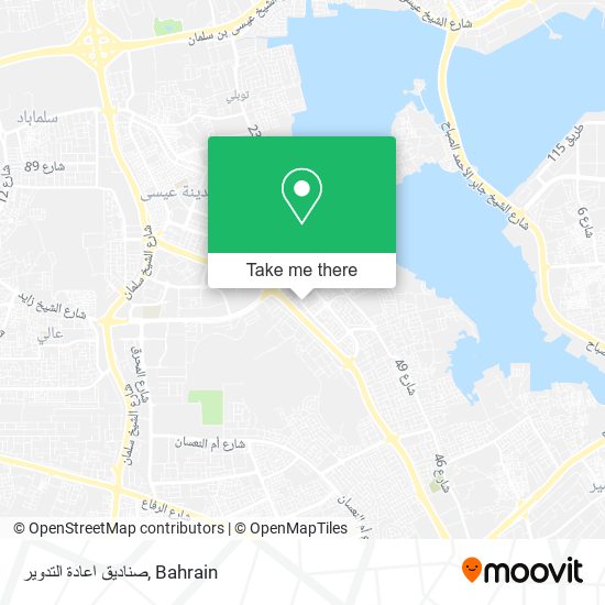 صناديق اعادة التدوير map
