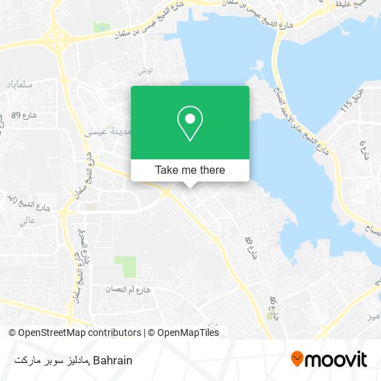 مادليز سوبر ماركت map
