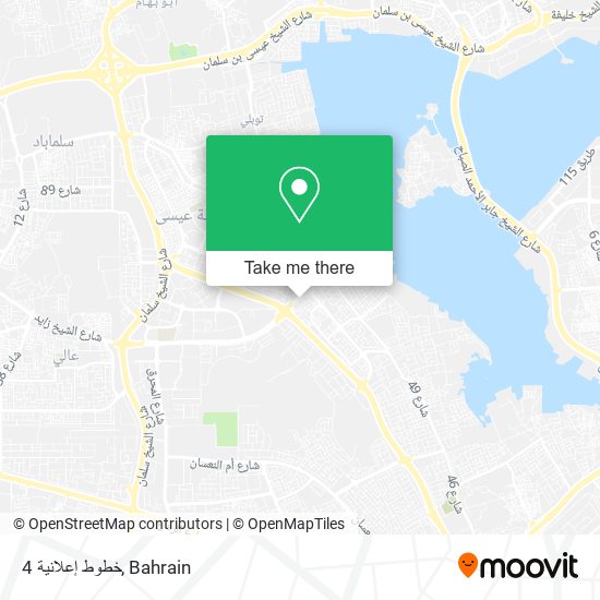 4 خطوط إعلانية map