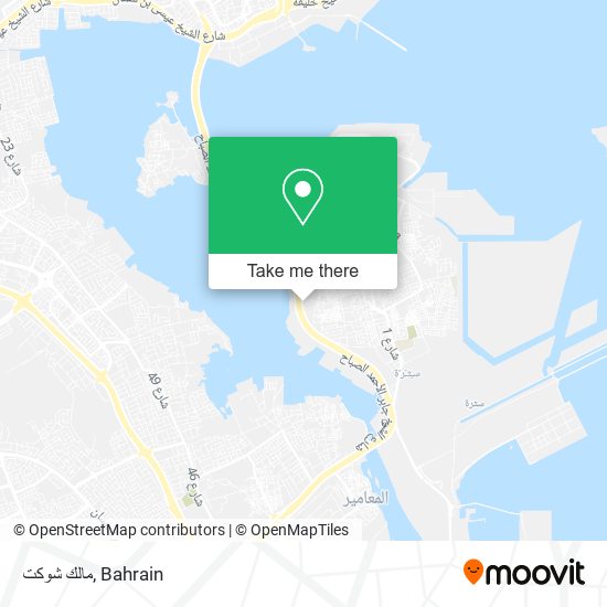 مالك شوكت map