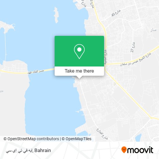 ايه في تي إي سي map