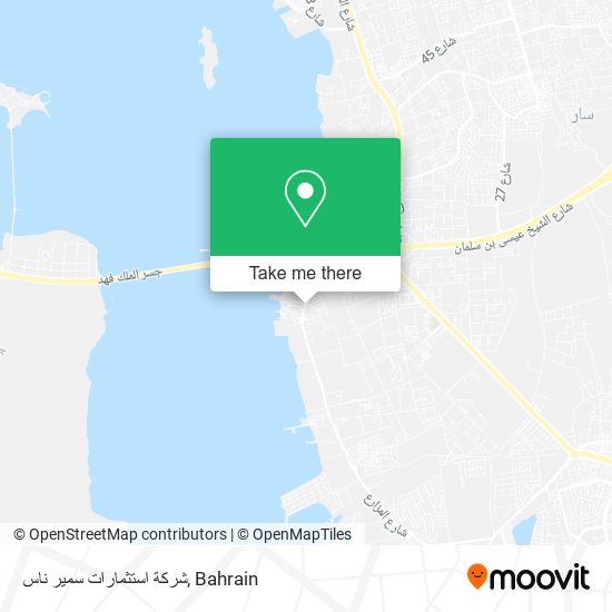 شركة استثمارات سمير ناس map