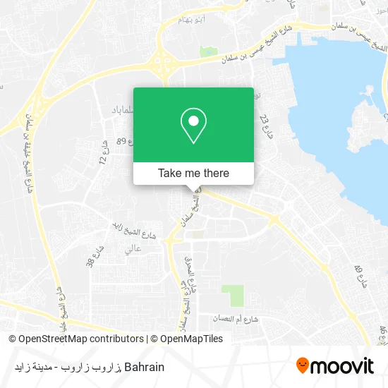 زاروب زاروب - مدينة زايد map