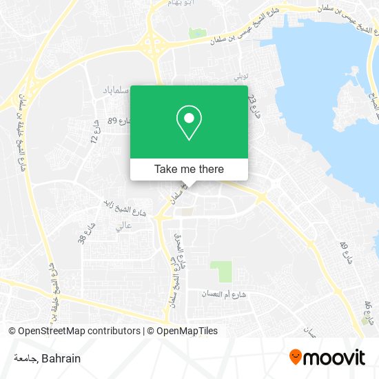 جامعة map