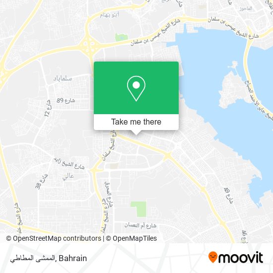 الممشى المطاطي map