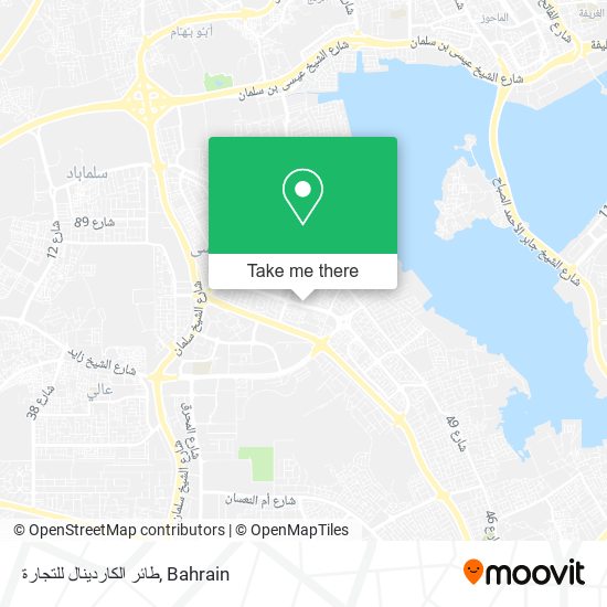 طائر الكاردينال للتجارة map