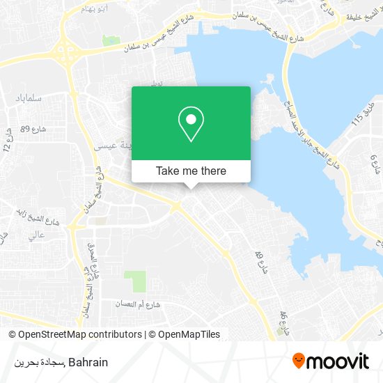 سجادة بحرين map