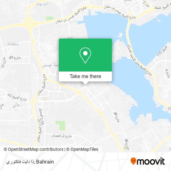ذا دايت فاكتوري map