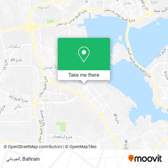 الجوباني map