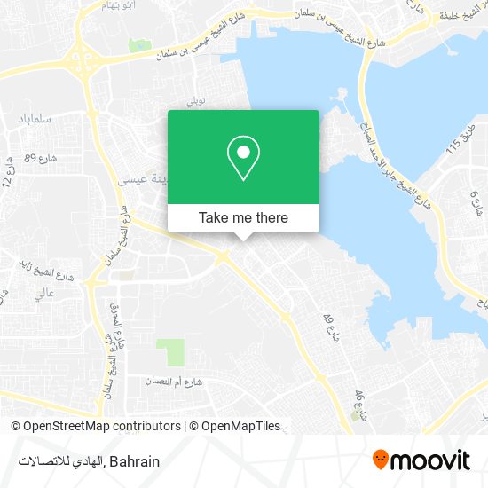 الهادي للاتصالات map