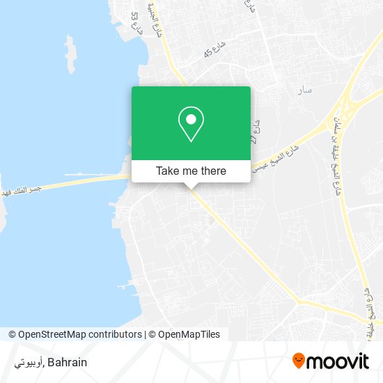 أوبيوتي map