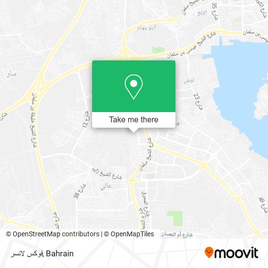 فوكس لانسر map