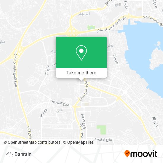بايك map