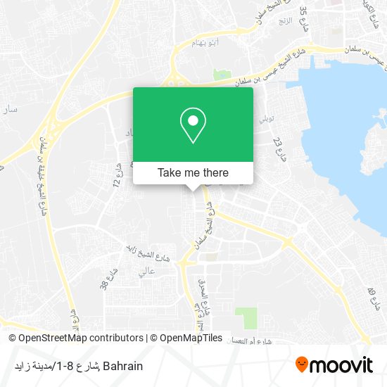 شارع 8-1/مدينة زايد map
