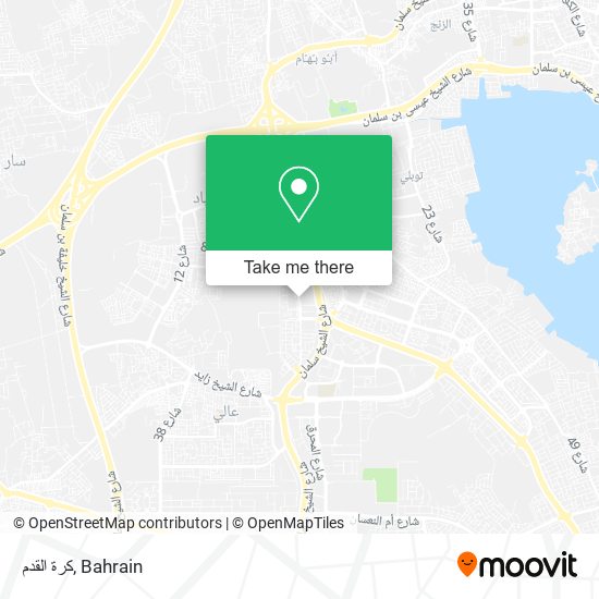 كرة القدم map