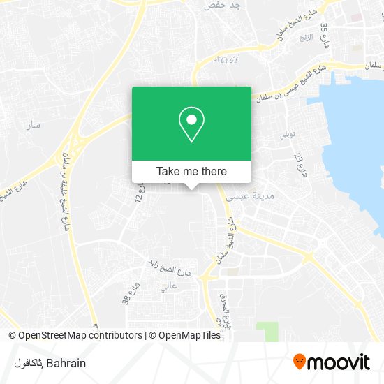 ثاكافول map