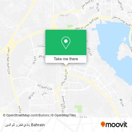 نادي فخرو للوالدين map