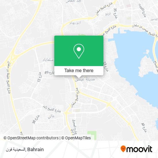 السعيدية فون map