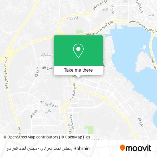 مجلس احمد العرادي - مجلس أحمد العرادي map