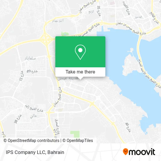 آي بي إس كومباني ذ.م. م map