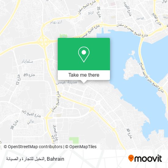 النخيل للتجارة والصيانة map