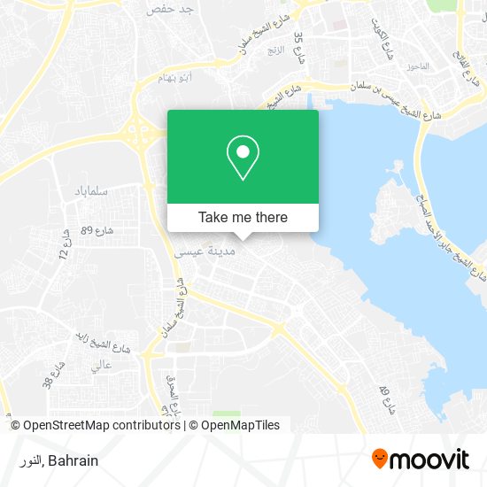النور map