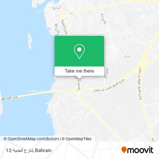 شارع الجنبية-12 map