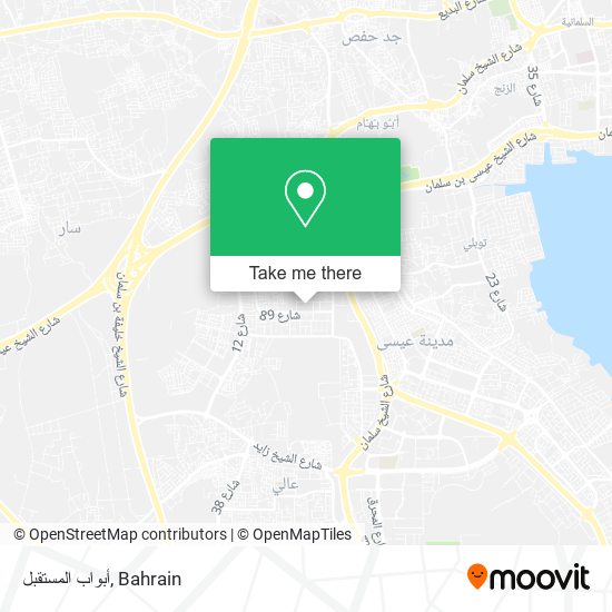 أبواب المستقبل map