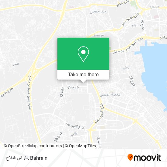 متراس الفلاح map