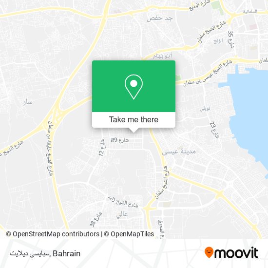 سبايسي ديلايت map