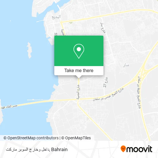 داخل وخارج السوبر ماركت map
