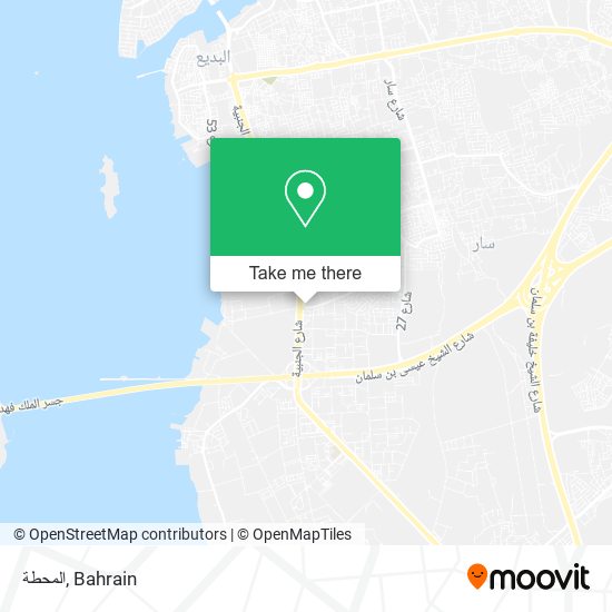 المحطة map