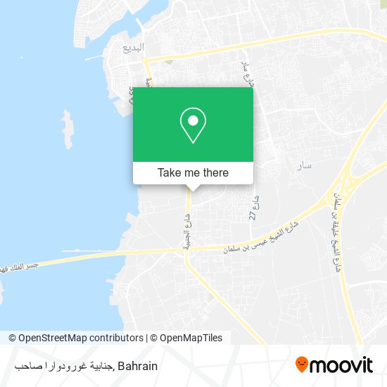 جنابية غورودوارا صاحب map