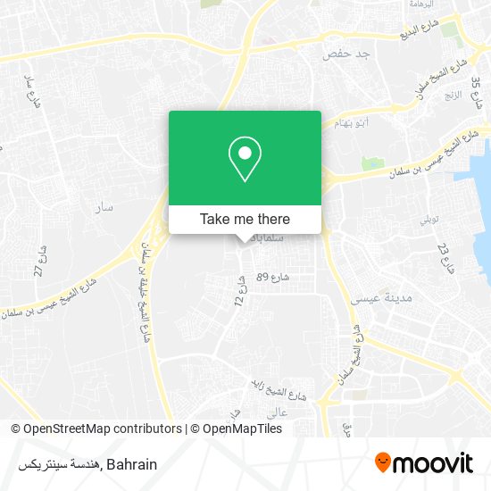 هندسة سينتريكس map