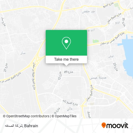 شركة الصدفه map