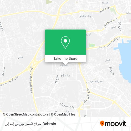 حواج النصر جي تي إف إس map