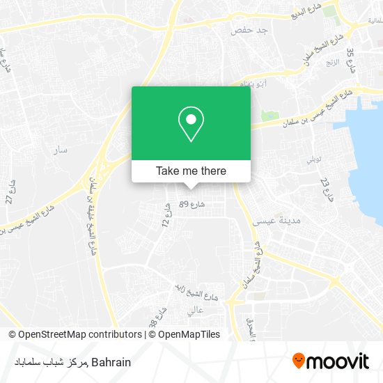 مركز شباب سلماباد map