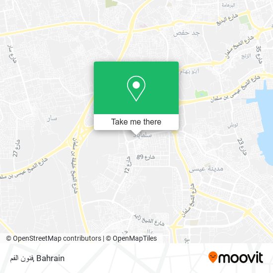 فنون الفم map