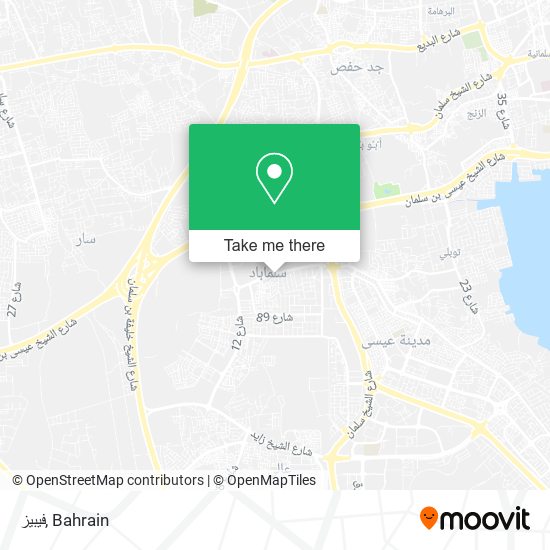 فيبيز map