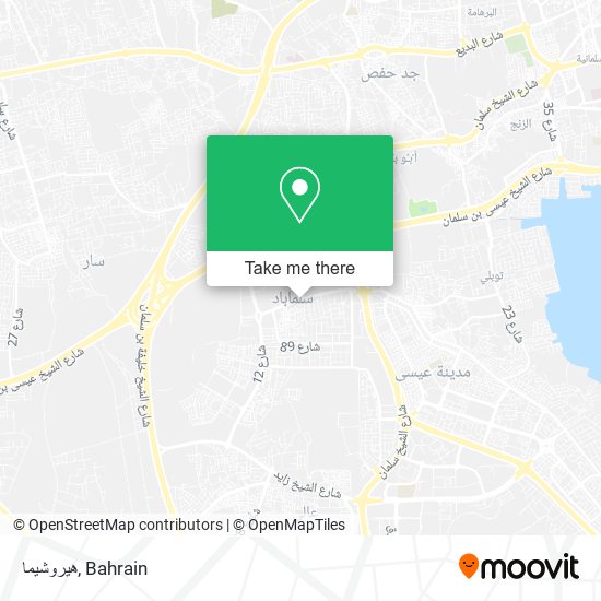 هيروشيما map