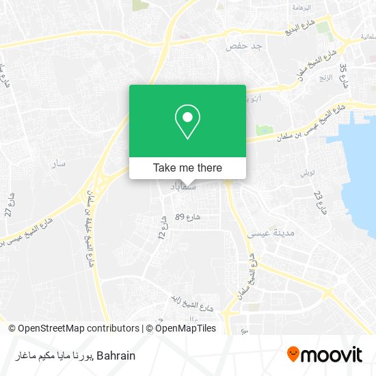 بورنا مايا مكيم ماغار map