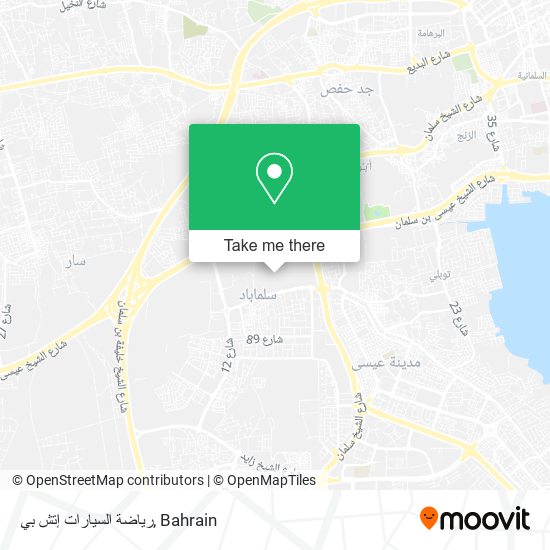 رياضة السيارات إتش بي map