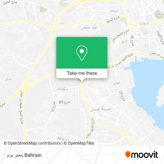 مخبز بونو map