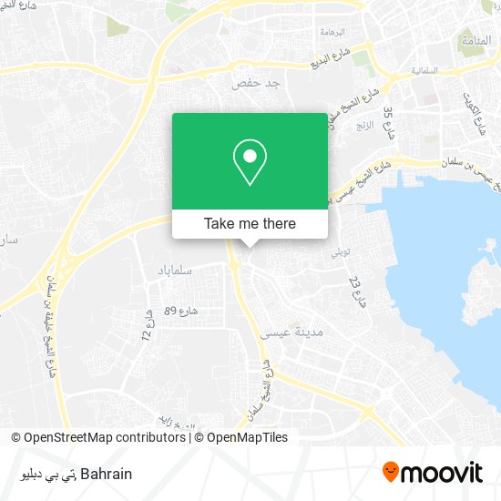 تي بي دبليو map